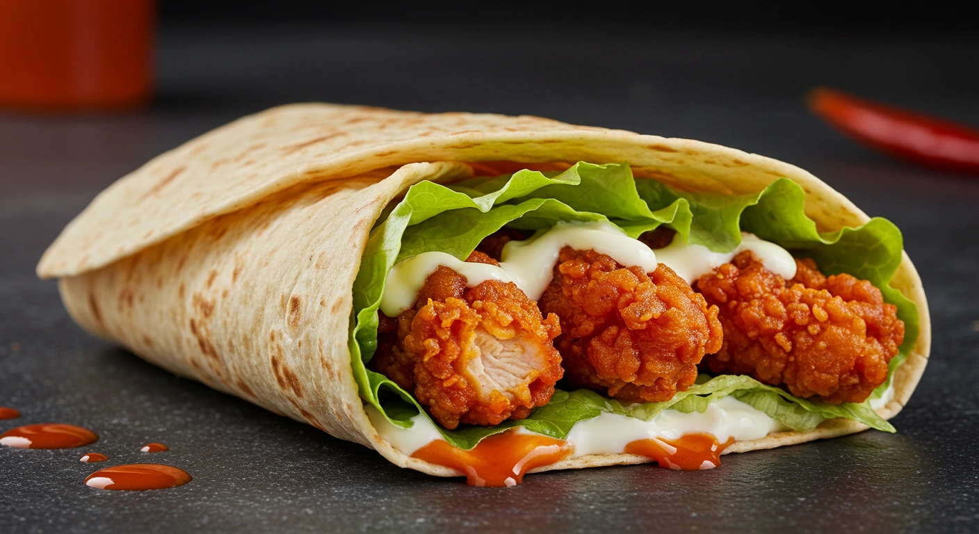 Hot Chicken Wraps